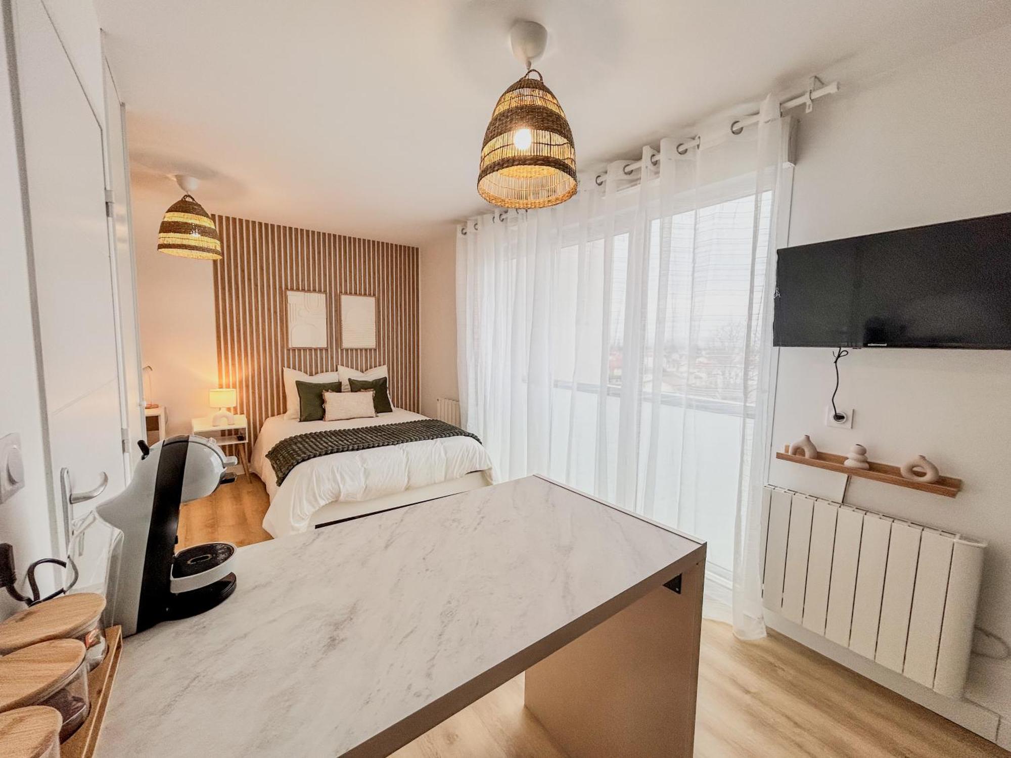 Décines-Charpieu Studio Cosy Idealement Situe מראה חיצוני תמונה